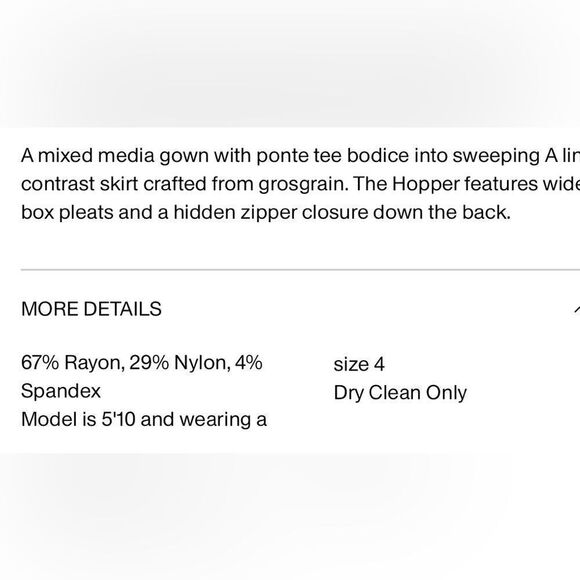 NWT STAUD HOPPER DRESS in ROUGE - Picture 14 of 16